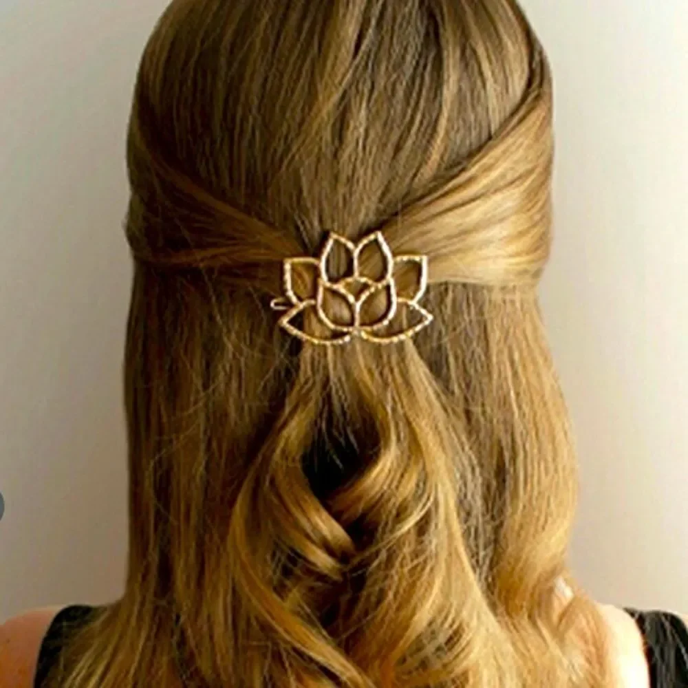 ✨🪷 🆕🪷Lotus BoHo Festival Metal Hair Pins🪷✨